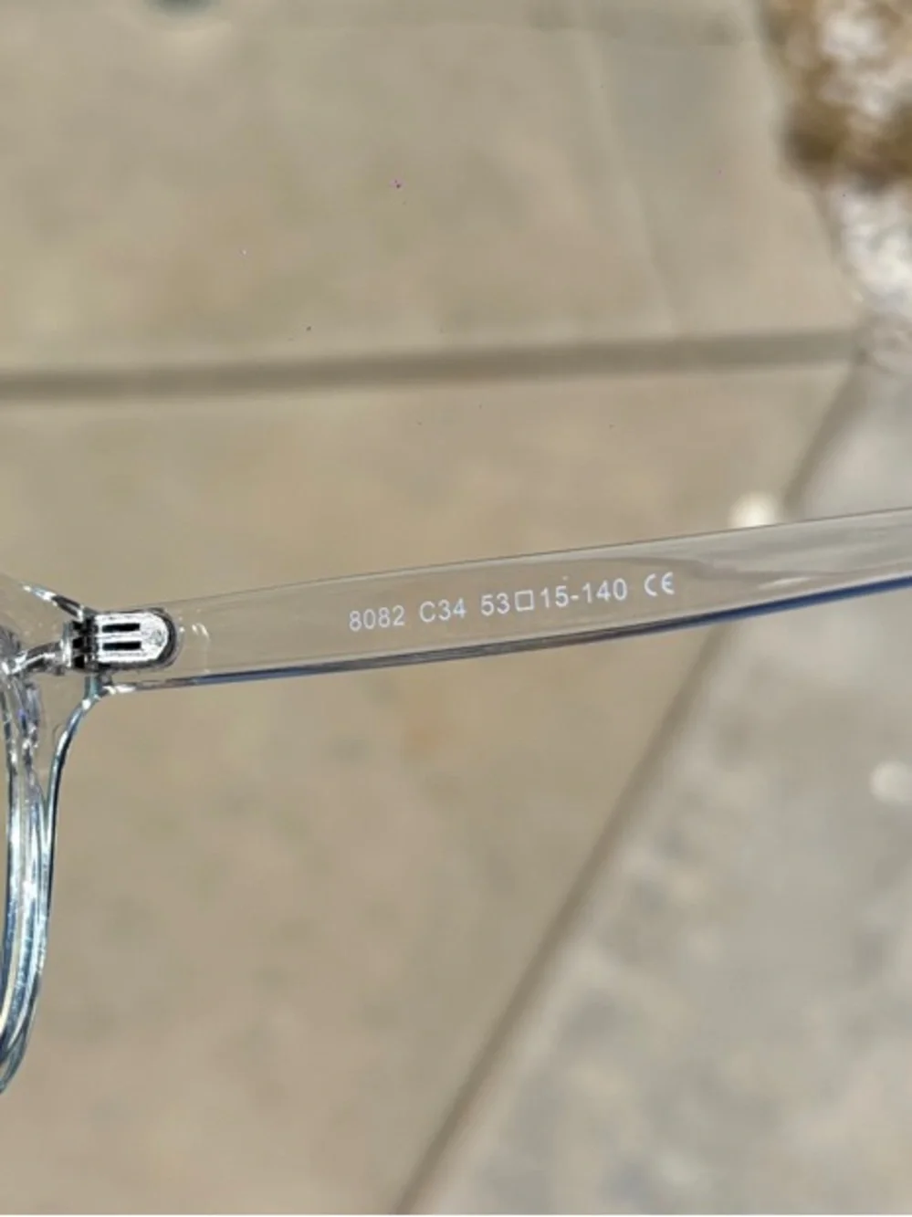 Clear Transparent Frame Glasses - Minimal Modern Style Non Prescription